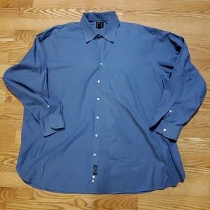 Jos. A Bank Blue Button Down Long Sleeve